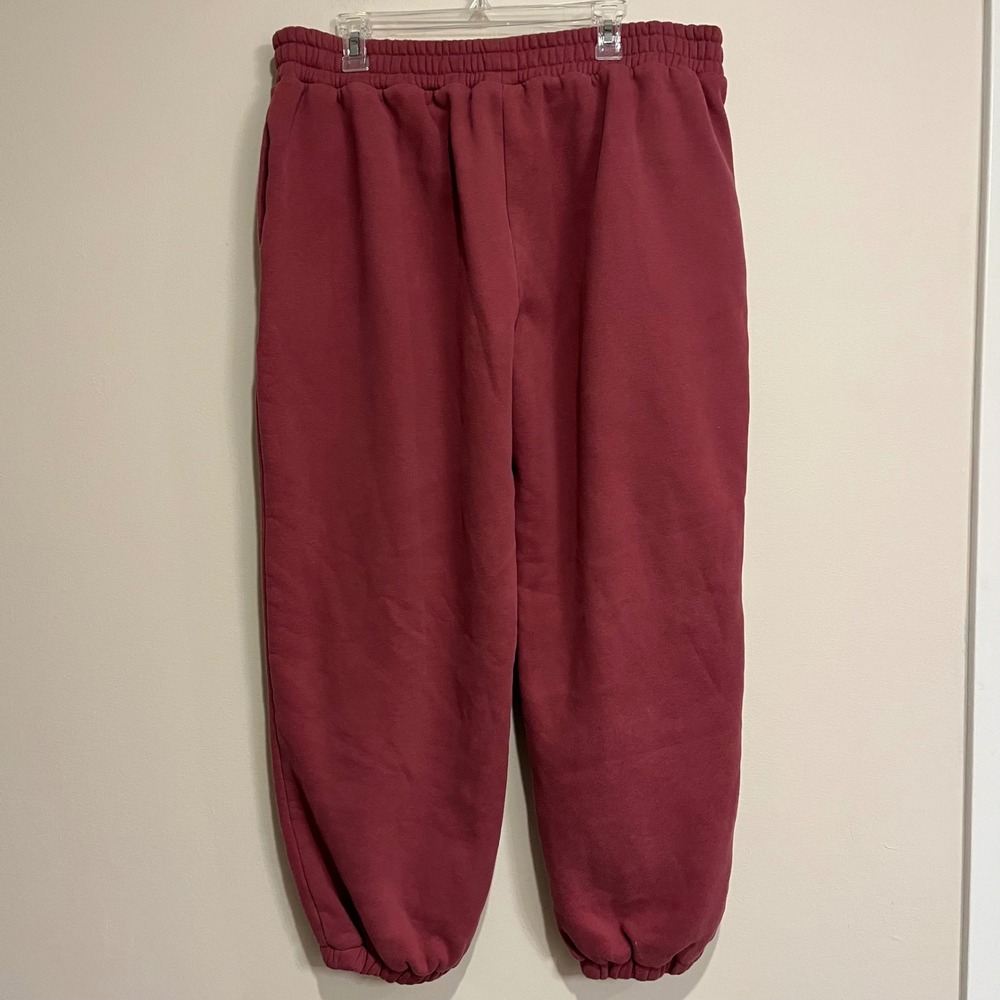Comfrt Lounge Pants Signature Sweatpants Raspberry Pink Unisex Size 2XL - Picture 2 of 4